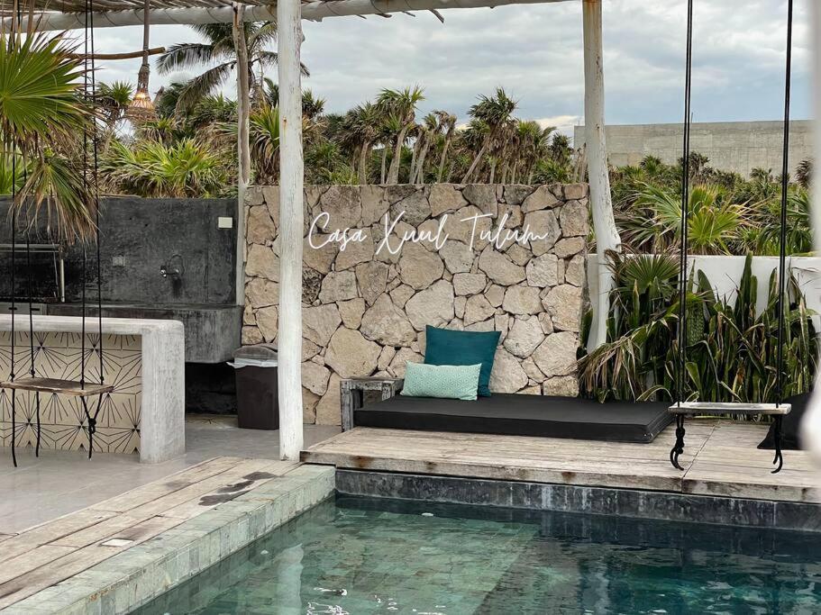 Tulum Beachfront Villa I'Ik By Casa Xuul Tulum Exterior foto