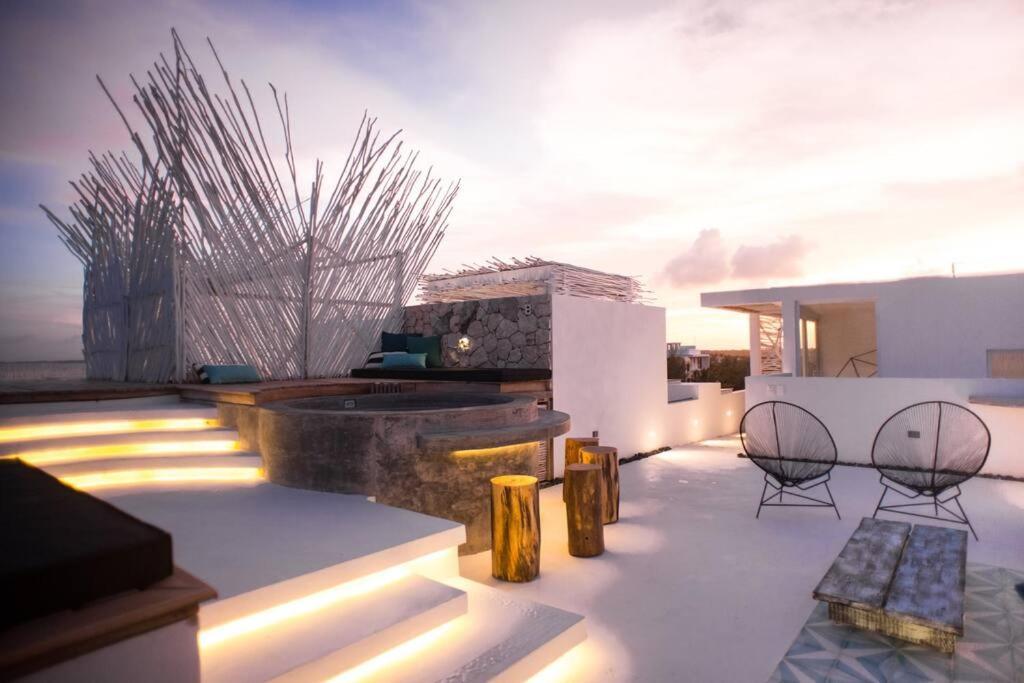 Tulum Beachfront Villa I'Ik By Casa Xuul Tulum Exterior foto